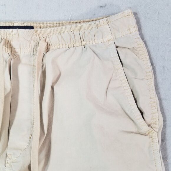 American Eagle jogger pants men's small beige lightweight flex stretch preppy - Picture 4 of 11
